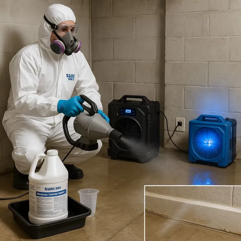 Sanitization and Odor Removal process in Richland, WA